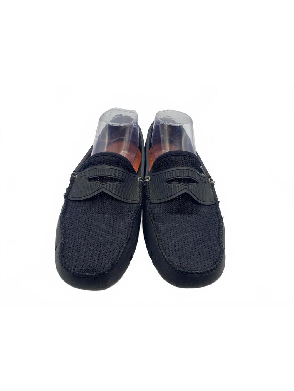 Swims Men's Shoes Size 7 Black Comfort Water Boat Penny Loafers Washable - Picture 2 of 6